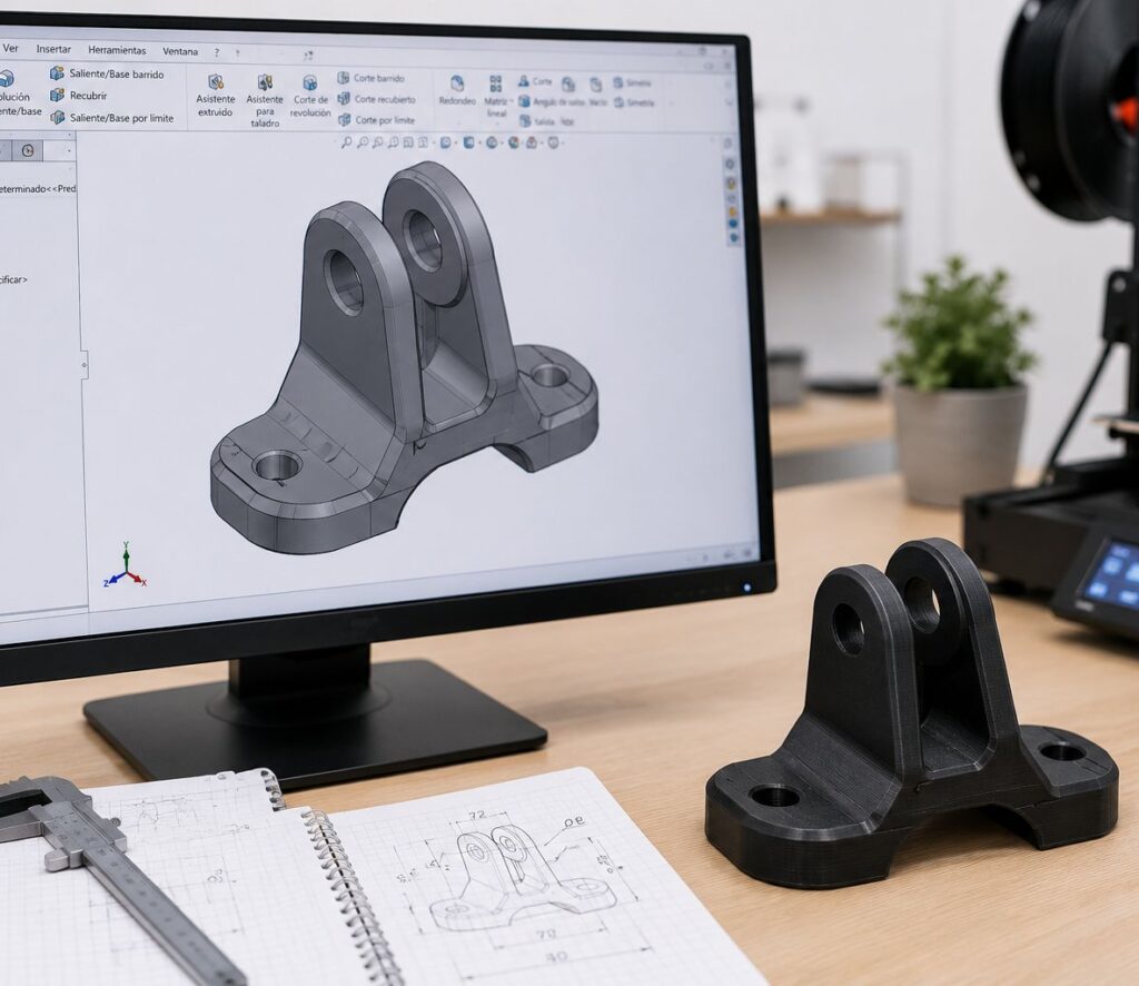 Prototipado industrial y modelado 3D en Cali
